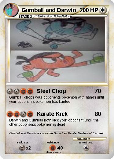 Pokemon Gumball and Darwin