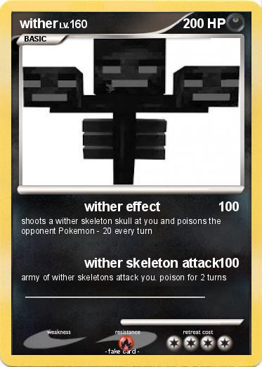 Pokemon wither