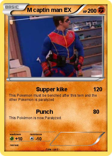 Pokemon M captin man EX