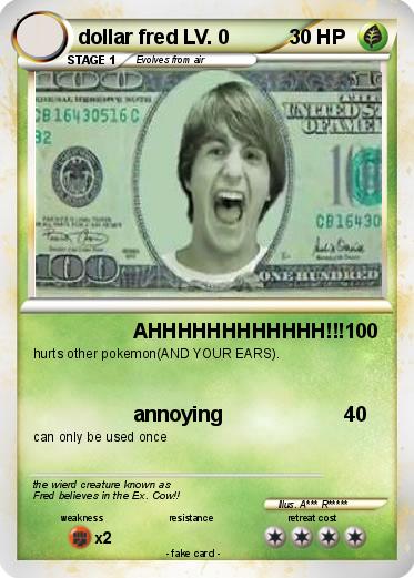 Pokemon dollar fred LV. 0