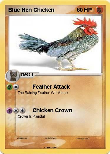 Pokemon Blue Hen Chicken