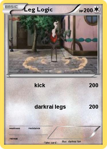 Pokemon Leg Logic