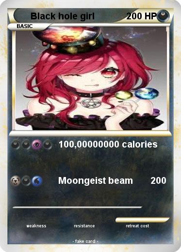 Pokemon Black hole girl