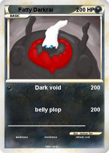 Pokemon Fatty Darkrai