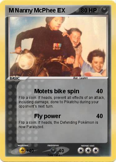 Pokemon M Nanny McPhee EX