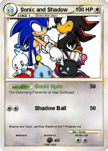 Pokemon Sonic and Shadow