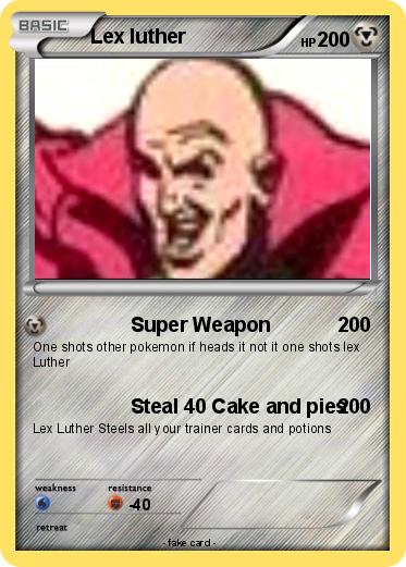Pokemon Lex luther