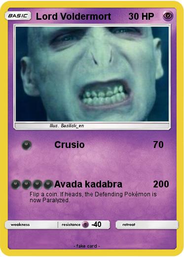 Pokemon Lord Voldermort