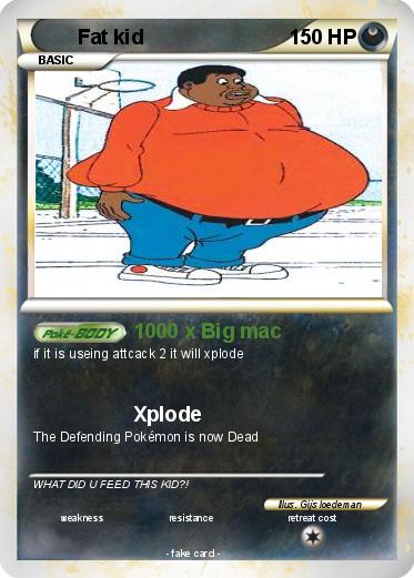 Pokemon Fat kid