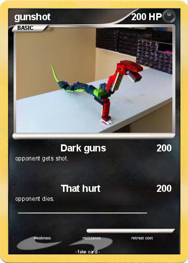 Pokemon gunshot