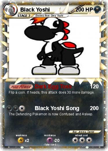 Pokemon Black Yoshi