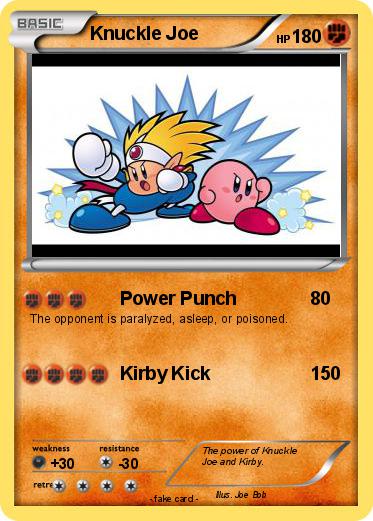 Pokemon Knuckle Joe