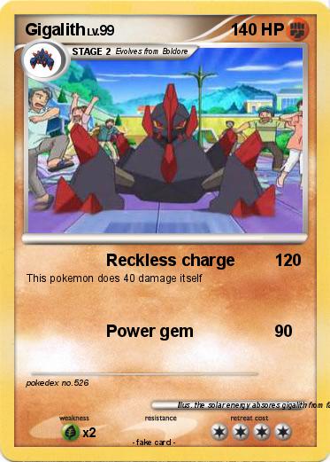 Pokemon Gigalith
