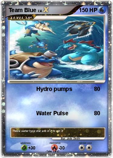 Pokemon Team Blue
