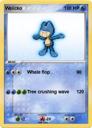 Pokemon Wailcko
