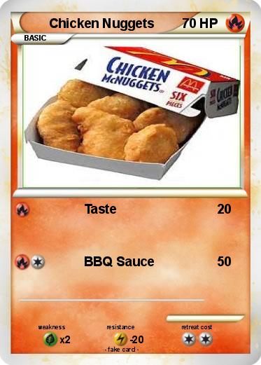 Pokemon Chicken Nuggets