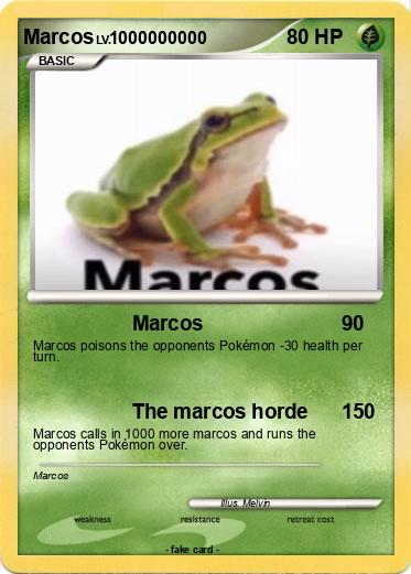 Pokemon Marcos
