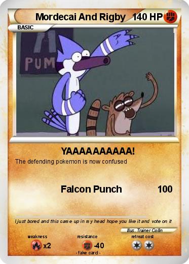 Pokemon Mordecai And Rigby