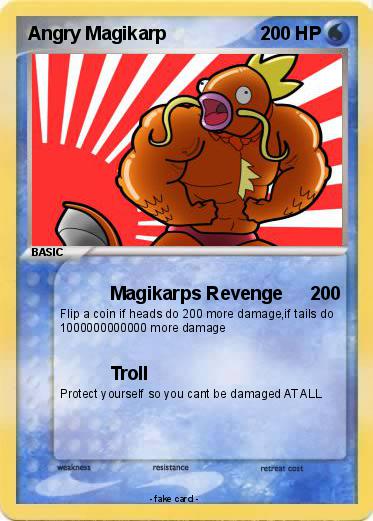Pokemon Angry Magikarp