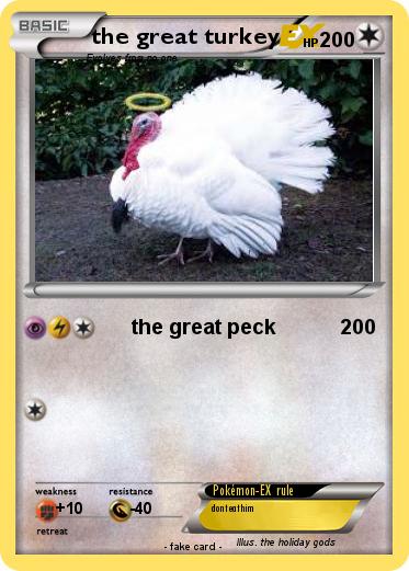 Pokemon the great turkey