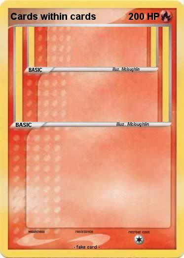 Pokemon Cards within cards