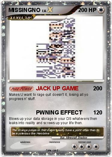 Pokemon MISSINGNO
