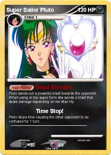 Pokemon Super Sailor Pluto