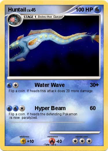 Pokemon Huntail