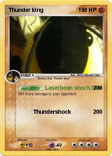 Pokemon Thunder king