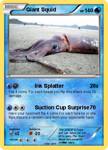 Pokemon Giant Squid