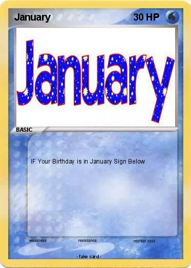 Pokemon January