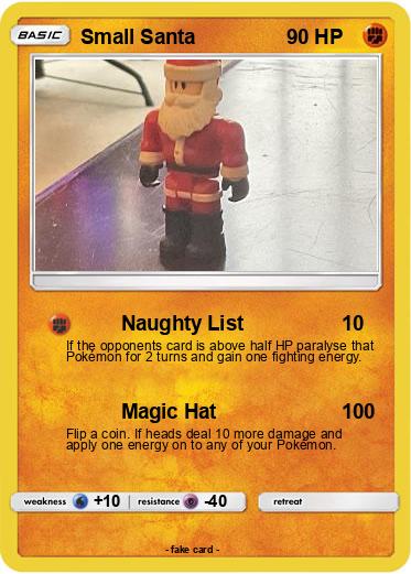 Pokemon Small Santa