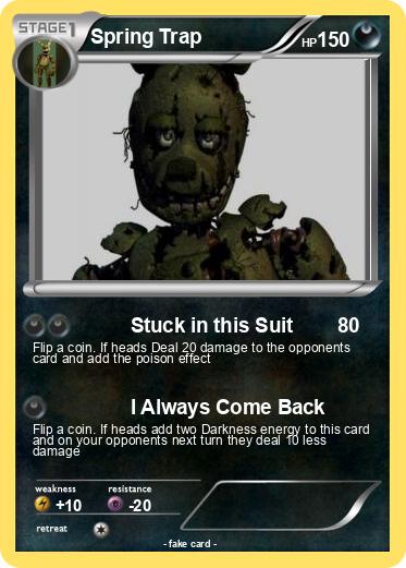 Pokemon Spring Trap