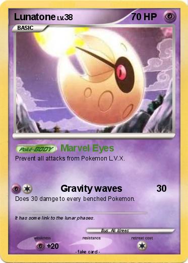 Pokemon Lunatone