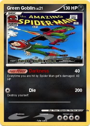 Pokemon Green Goblin