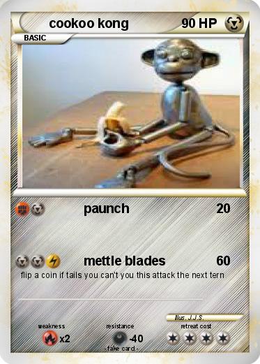 Pokemon cookoo kong