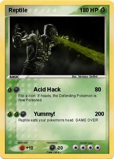 Pokemon Reptile