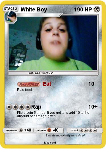 Pokemon White Boy