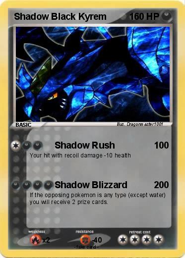 Pokemon Shadow Black Kyrem