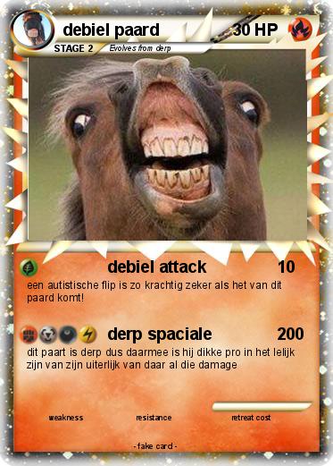 Pokemon debiel paard