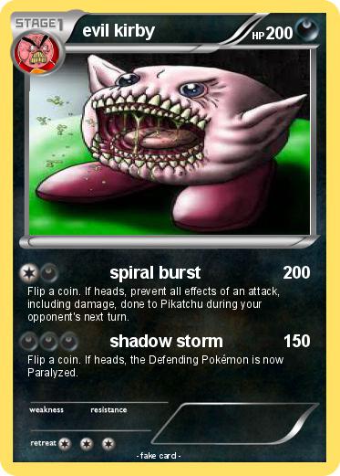 Pokemon evil kirby