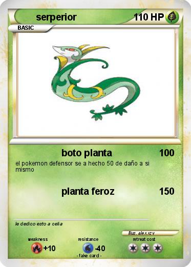 Pokemon serperior