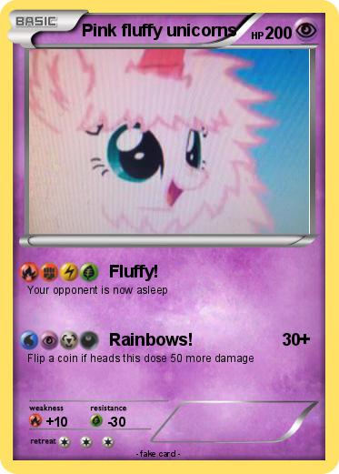 Pokemon Pink fluffy unicorns
