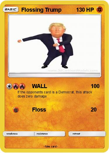 Pokemon Flossing Trump