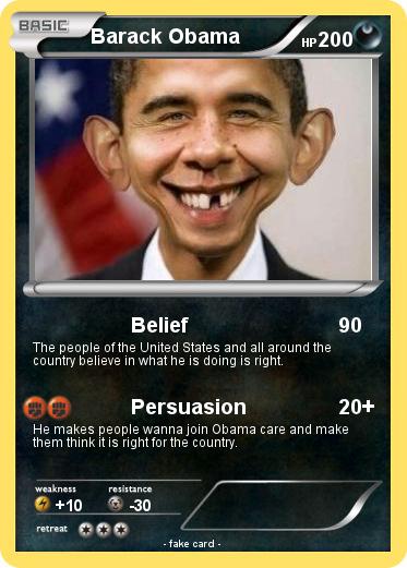 Pokemon Barack Obama
