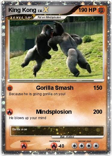 Pokemon King Kong