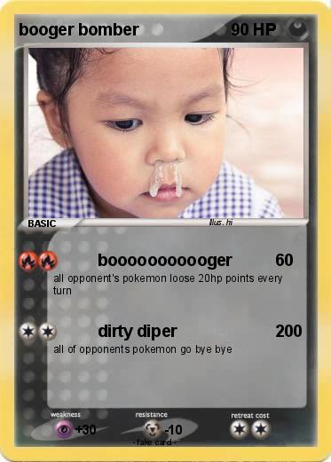 Pokemon booger bomber
