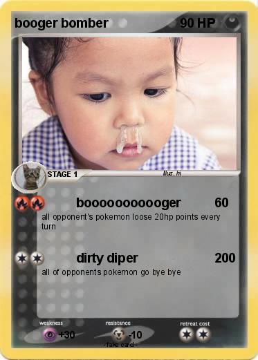 Pokemon booger bomber