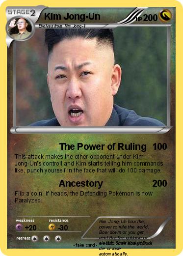 Pokemon Kim Jong-Un