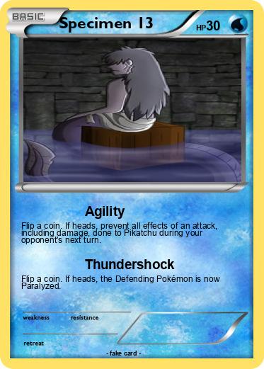 Pokemon Specimen 13